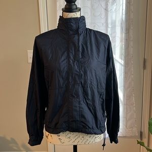 Lauren Ralph Lauren 100%‎ Nylon Jacket W/ Packable Hood Size Petite Medium, Blue